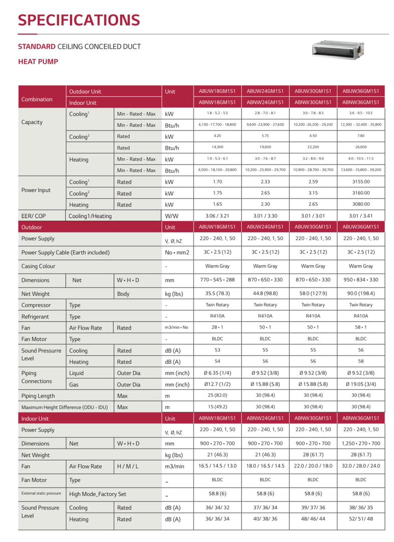 Spec sheet 1